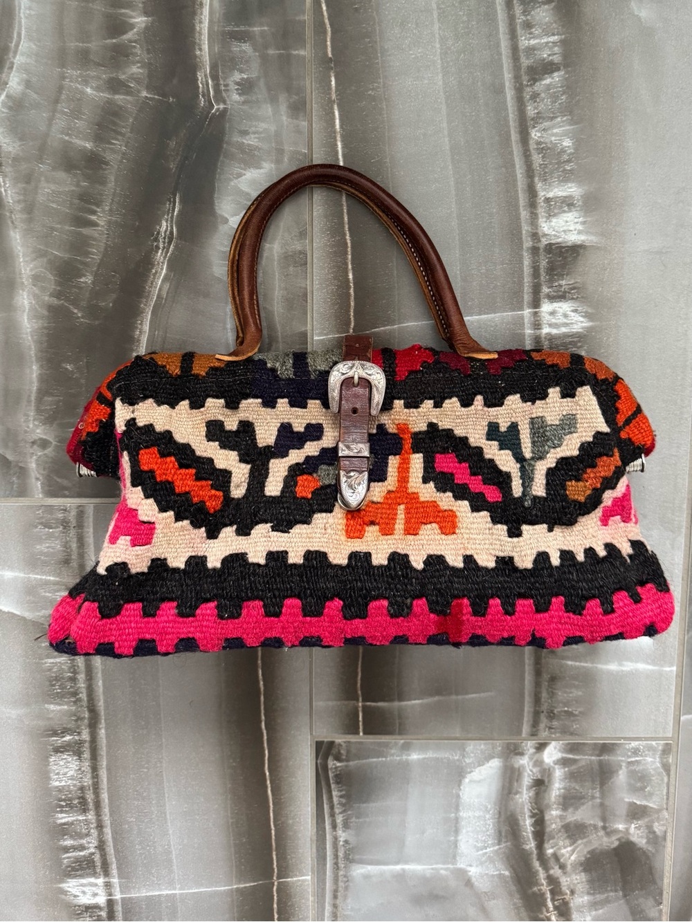 vintage handcrafted The Elephant Walk Bag
